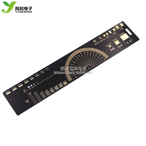 Multifunctional PCB engineering ruler 20CM ruler PCB drawing ruler protractor PCB design and development dedicated