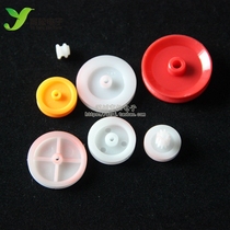7 kinds of plastic pulleys Drive pulley pulley Fixed pulley accessories Small pulley Model accessories set