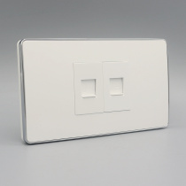 Type 120 2-bit Class 6 Internet Phone Socket 1 CAT6 Gigabit Computer 1 CAT3 Voice Phone Panel