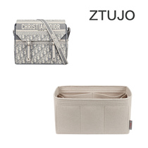 (ZTUJO) for Dior camp postman bag British imported felt Messenger storage bag