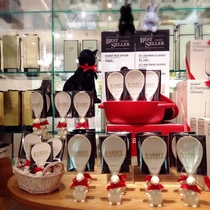 Cute rabbit standing rice spoon rice shovel