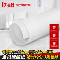 Jinbei photography soft light paper sulfuric acid paper Taobao clothing commodity photography paper avocado paper flag board soft screen studio photo shooting props