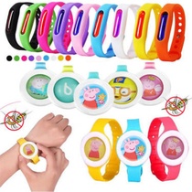 2019 New Children Outdoor Adult natural plant essential oil mosquito repellent buckle watch bracelet anti mosquito coil stick