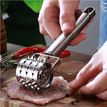 Stainless steel pine meat steak hammers rolling tender meat hammers multi-purpose household hammer meat gadgets