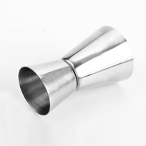 Stainless steel double head Ans Cup bartender measuring cup standard barter measuring cup Bar bartender milk tea modulation measuring device