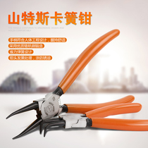 Sanders 5 inch Reed pliers ST-SB SS HS HB outer card inner bend outer bend 7 inch ring clamp for shaft hole