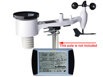 Wireless weather station 1080 wireless transmission data storage temperature humidity wind speed wind direction rainfall