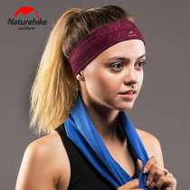 NH mobile customer outdoor sports headband antiperspirant belt Mens and womens headscarves sweat-absorbing belt Running hairband Basketball headband hair tie
