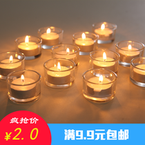 Simple IKEA style Small glass candle candlestick Romantic dinner candlestick Wedding bar Birthday home