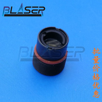 405nm-450nm high-permeability three-piece glass lens coating collimator half-thread