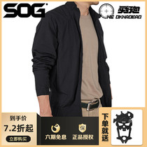 SOG Tactical Jacket Mens Commute Outdoor Season Speed Dry Waterproof Blouse Hard Man Coat Thin