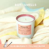 American imported Boy Smells large can 240g aromatherapy candle natural fragrance soothing ins gift gift box