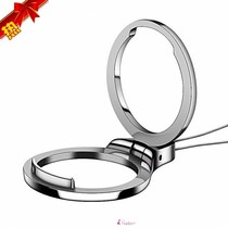 Metal mobile phone ring buckle lanyard cute short hanging ring Key U disk sling finger buckle ring chain male