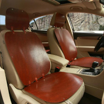 Car seat cushion environmental protection buffalo leather car seat cushion car seat cushion summer leather seat cushion four seasons universal hard leather cushion