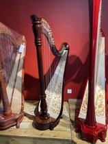 Harp 40 string play key Lever Harp Russian Resonance Harps pure import professional performance