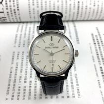 The original inventory Beijing Watch Factory Shuangling steel white manual mechanical diameter 35mm