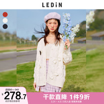 Early Spring New Products Knit Lemachi Chikkim Butterfly Knot Cardiotheca Woman 2021 Autumn Winter New Thickened Sweater Knit Cardiotheca