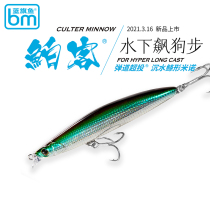 New blue swordfish Rover ballistic long drop submerged Minino light sea bass fish squid pencils