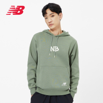 New Balance NB official New simple joker hoodie sweater sweater mens AMT13364