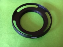 Screw metal 46mm wide-angle lens Ultra-thin hollow lens hood Sigma 19mm F2 8 lens hood