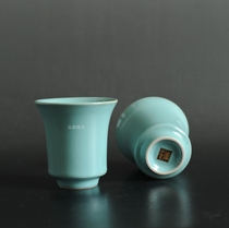A Hundred Years of Lu Jun -- Qing Dynasty Royal royal porcelain family Lu Jiayu Yao tea cup