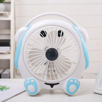 Mini Cartoon Small Fan Small Electric Fan Student Dormitory Bed Dorm Room Bedside Fan Mute Desktop Small Desk Fan