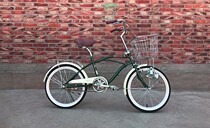 Export Japanese bicycle new Kawasaki 20-inch manganese steel single-speed external transmission internal variable speed ATV