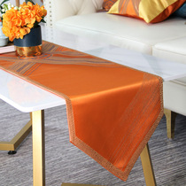 Table flag Modern bucket cabinet Simple table cloth Light luxury new Chinese table Nordic tablecloth American country coffee table cloth