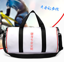 Cylindrical bag custom printed logo large capacity swimming fitness waterproof bag Sports Bag Mens Fitness Bag customized advertising bag