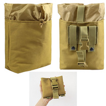 Outdoor medium buckle foldable recycling bag Molle accessory hanging bag Multi-function fanny pack storage bag