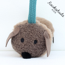21 Autumn and winter British rockahula boys warm earmuffs cute dog animal shape skin-friendly and comfortable