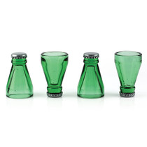 American BARBUZZO wine bottle head creative goblet small glass 50ml 4-piece German direct mail