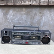 Japanese Classic Name Machine Hitachi TRK-W3W Dual Card Recorder Recorder with good sound quality Sound Quality Super Good