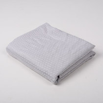 Gray diamond-shaped lattice jacquard bamboo fiber fabric cut childrens blanket bedding surplus 9 yuan a piece