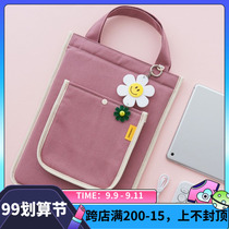 Funnymade Korea iPad 11 inch flat bag 12 9 hand bag 13-16 inch laptop bag 14