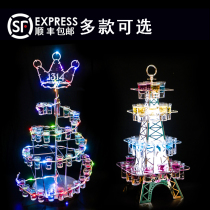 New glowing one Cup Wine Rack bar night KTV cocktail shelf 520 small waist 1314 bullet cup holder