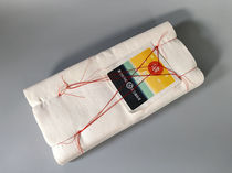Kobu Fine art Japan produced 100% silk White silk White silk Baggage leather handmade DIYA A few decades ago