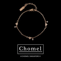 Singapore chomel bracelet girl love senior luxury lavish brand to give girlfriend birthday present