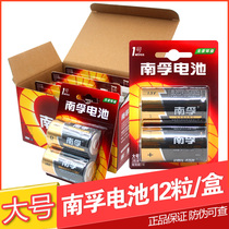 Nanfu alkaline battery large one number 1 12 box battery gas stove water heater LR20-2B 1 5V
