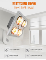 Laisio Yuba air heating bulb heating multifunctional wall-mounted bathroom bathroom heater waterproof and explosion-proof