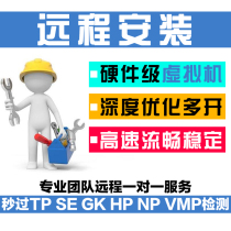 Remote installation virtual machine game double open multi-open hearthstone legend Ancient century sky knife giant business office