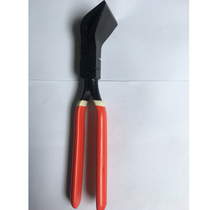 (Flat nose pliers 45 degree elbow duckbill pliers) Aluminum magnesium manganese plate construction tool short standing side plate clamp edge closing