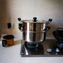 Japanese COOK-PAL Co. Ltd. Yoshikawa steamer gas induction cooker stainless steel steamer soup pot stew