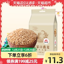 Firewood courtyard Zhangjiakou oat rice 1kg germ rice whole grains coarse grain grains rice oat kernels