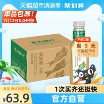 Nongfu Spring Oriental Leaves Genmai Tea 500ml*15 bottles whole box 0 sugar 0 card 0 fat