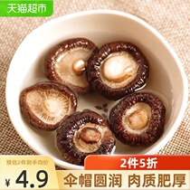 Guanlian Shiitake Mushroom 40g Pearl mushroom Shiitake Mushroom Small Shiitake mushroom mushroom mushroom Dried mushroom 40gX1 bag