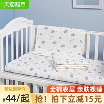  October Crystal baby bedwetting mat Waterproof washable aunt mat Large extra large mattress protection mat 1 piece