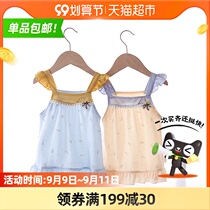Summer dress girls floral dress Net Red foreign gas baby princess dress baby skirt 2021 New nightgown