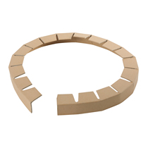 Manufacturer Direct Selling Wraparound Type Paper Care Corner internal and external surround L-type paper protective corner paper wrap corner guard bar Size customizable