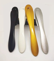 Golden steel mesh screen window handle lock square rod flat seat low seat square shaft drive handle Aluminum alloy plastic steel flat window handle